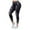 Black, variant on Hueook Jeans Flares for Women Solid Color Flared Hole High Pants with Pokets Low Waist Fashion Pants Trouser