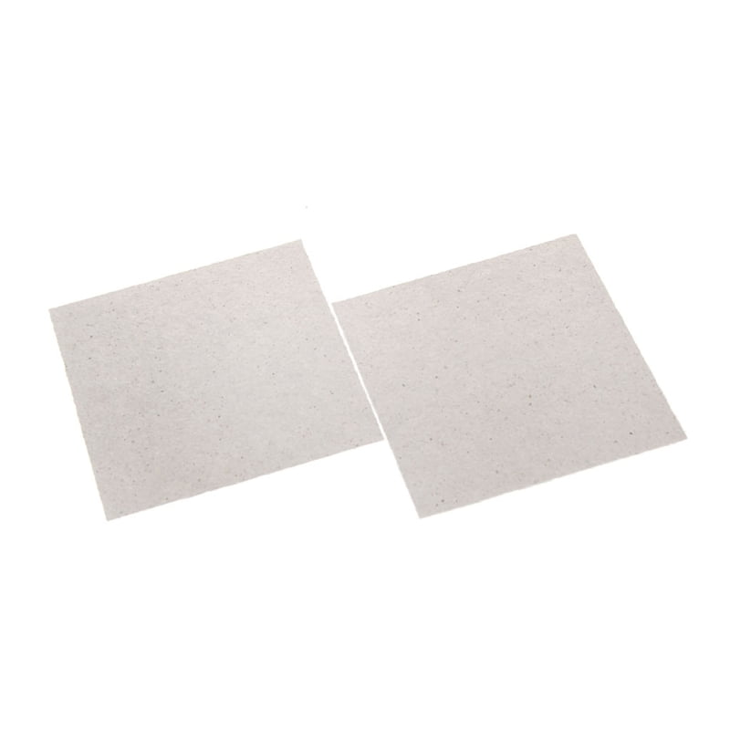 2 Pcs 5.1'x 5.1' Microwave Oven Mica Sheets Repairing Accessory Plates Sheets