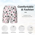 thumbnail image 5 of Lsque Mens Swim Trunks Cute Dinosaur Pattern - Bathing Suit Compression Liner - Beach Swim Shorts Swimwear - (S-3XL) - Stretch Quick Dry -Large, 5 of 9