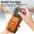 thumbnail image 2 of Allytech Samsung Galaxy S23 Case, Detachable Magnetic Wallet Case with Card Holder & Ring Stand, Support Car Mount, Premium PU Leather Shockproof Durable Protective Slim Case Cover - Yellow, 2 of 11