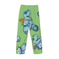 thumbnail image 5 of Balery Motorcycle Riding Dinosaur print Men's Pajama Pants,Ultra Lightweight Pjs,Lounge Pant-XX-Large, 5 of 9