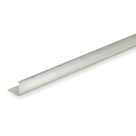 Battalion 2RRW5 Silver Aluminum 96"L 1-1/8"W Stair Edging