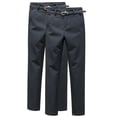 thumbnail image 1 of Pantalones de Vestir Negros Pantalones de Mujer Corte Ajustado Pierna Recta Talla Grande Formales Trabajo OL Pantalones Profesionales Pantalones Pitillo Pantalones Largos Pantalones Negros, 1 of 12
