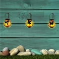 thumbnail image 2 of Monstrate Linternas de luz de llama de mano Retro Solar paisaje césped lámpara de noche impermeable hogar jardín tienda Camping Decoración Iluminación y accesorios, 2 of 6