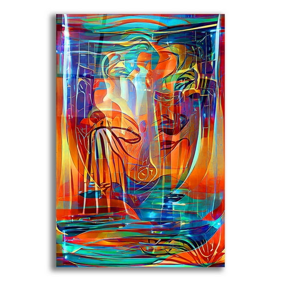 Epic Art 'Holy Grail 3' by David Manlove, Acrylic Glass Wall Art, 12"x16"