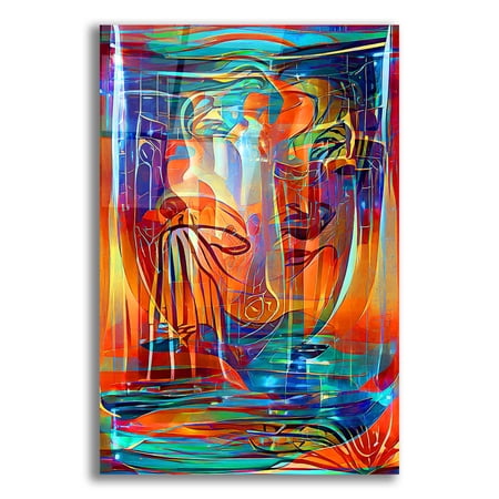 Epic Art 'Holy Grail 3' by David Manlove, Acrylic Glass Wall Art, 12"x16"