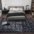 thumbnail image 6 of Area Rugs Large Dark Olive Green Area Rugs For Living Room Washable Area Rugs 5x7ft Living Room Boho Bedroom Mats Under Bed Soft Stain Resistant Non-Shedding Thin Carpet For Dining Room Apartment, 6 of 12