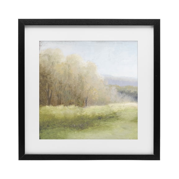 Stupell Industries Within Familiar Place Meadow Black Framed Print Under Glass, design by Michael Marcon