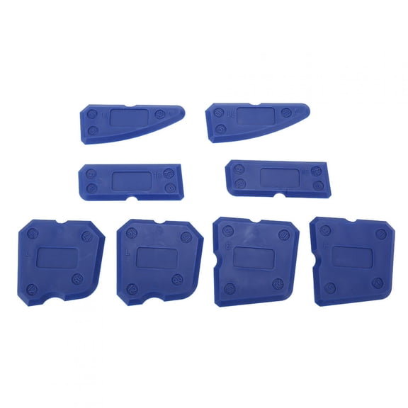 8PCS Caulk Tool Kit ,Silicone Caulking Tools Set Kit,Caulk Tools Kit Silicone Glass Cement Caulking Scraper for Kitchen Bathroom Floor Window Sealant Sealing Sink Joint