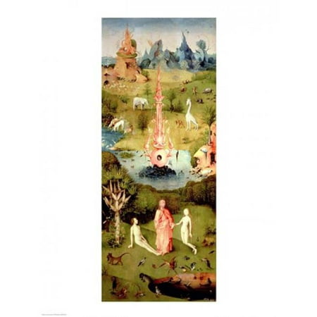 The Garden Of Earthly Delights The Garden Of Eden Poster Print By