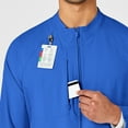 thumbnail image 6 of Wink W123 Men's Zip Front Warm Up Jacket, Royal, XS Womens, 6 of 6