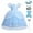 Blue, variant on IBTOM CASTLE Kids Girls Cinderella Princess Cosplay Costume Dress&Accessories Party Carnival Fancy Dress up Long Evening Gown 3-4 Years Blue