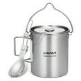thumbnail image 1 of Lixada kitchenware,750ml Handle Outdoor Picnic Stainless Steel With Lid And Lid And Handle And Handle Outdoor Water Cup With Cup Pot With Handles And Handles And Lid Huiop Pot Cup Stainless, 1 of 7