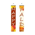 thumbnail image 2 of GFHFHITJ Hanging Banner Porch Sign Autumn Pumpkin Maple Leaf Backdrop Flag Fall harvests Welcome Banner for Indoor Outdoor Wall Door Decoration Thanksgiving Party Decorations 72"x12", 2 of 2