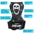 thumbnail image 3 of JerkFit Death Grips, Ultra Premium Lifting Straps for Dead Lifts, Pull-UPs, and Heavy Shrugs-M (Pair), 3 of 7