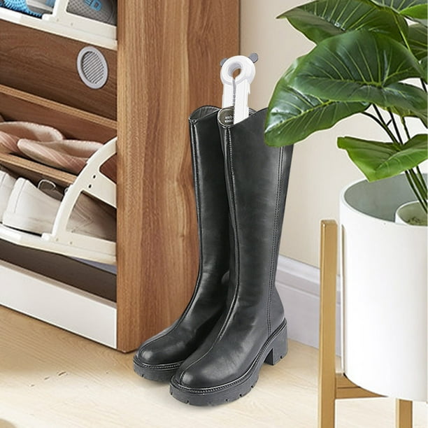 Must Have Folding Boot Shaper Adjustable Boot Stands Boot Holders For Tall Boots Knee High Shoes Clip Support Boot Storage Rwvbm