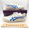 thumbnail image 2 of Onitsuka & Tiger MEXICO 66 DELUXE WHITE/DIRECTOIRE BLUE 1181a119-101 Unisex Size, 2 of 6