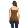 thumbnail image 2 of Womens Spaghetti Sequin Metal Chain Strap Camisole Tank Top, 2 of 6