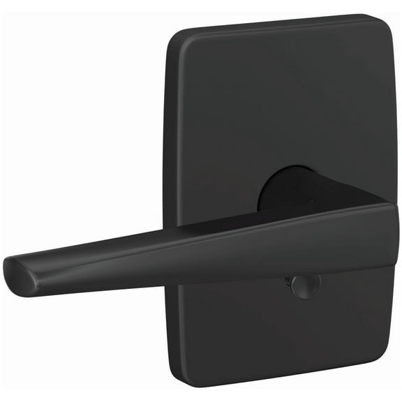 Schlage Fc21-Elr-Gee Custom Eller Passage Or Privacy Door Lever Set - Black