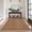 camel, variant on GlowSol 9x12 Modern Machine Washable Area Rug - Non-Slip Striped Design, Low Pile Soft Carpet for Living Room, Bedroom, Nursery, Orange