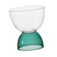 thumbnail image 4 of Copas de postre de vidrio Cristalería Vasos para bebidas frías Vasos para pudín Vasos para batidos Hielo Verde bajo, 4 of 9