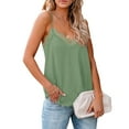 thumbnail image 1 of Camisola con ribete de encaje, camisola con escote en V para mujer, camisola con ribete de encaje, camisola de encaje, máxima eficiencia, 1 of 7