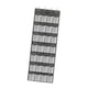 thumbnail image 2 of Organizador de zapatos para puerta, multifuncional, de gran capacidad, para colgar Blanco negro, 2 of 9