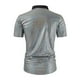thumbnail image 4 of pstuiky camisetas de hombre, Suéter deportivo informal elástico de color liso para hombre, cuello redondo y manga corta ropa de hombre m, 4 of 7