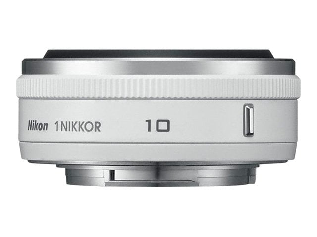 Nikon 1 Nikkor 10mm f/2.8 Lens - White - Walmart.com