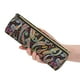 thumbnail image 5 of Disketp Watercolor Romantic Paisley Estuche Organizador de Lápices de Cuero, Estuche de Oficina con Cremallera para Bolígrafo y Lápiz, 5 of 6