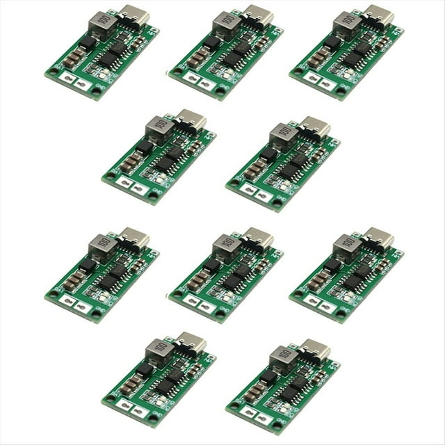 Minicargador de Batería USB Tipo C de 8,4 V, 12,6 V y 16,8 V para Módulo de Carga Elevadora de Batería LiPo/Li-Ion 3S de 2 A.