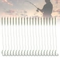 thumbnail image 2 of <p>Carp Hooks, Easy To Carry And Store Stainless Steel Hooks, Green Camouflage Sinking Braid Line For Outdoor Angler</p>, 2 of 7