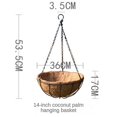thumbnail image 2 of Hand Made Flowerpot Support Balcony Hanging Decoration Ornament Hang, 2 of 8