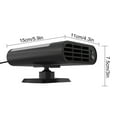 thumbnail image 2 of LSLJS Car 24V Vehicle Fan Hot Warm Windscreen Demister Defroster, Winter Heater, 2 of 2