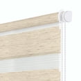 thumbnail image 3 of Cortina Enrollable Duo SC 220cm Alto x 100cm Ancho Natural, 3 of 3