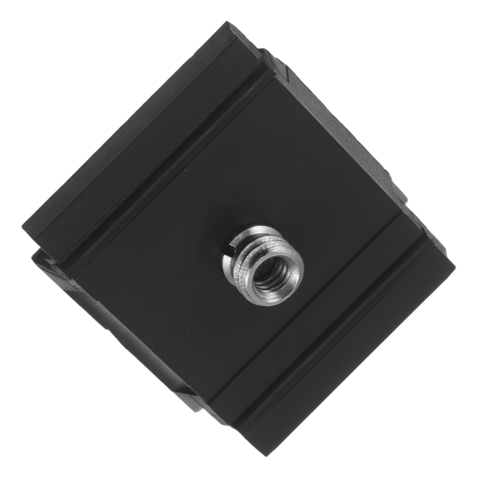 Phenofice Quick Release Tripod Mount Plate Metal Base with Anti Deviation for Camera Black
