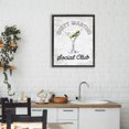 thumbnail image 3 of Stupell Industries Mid-Century Dirty Martini Social Club Black Floating Frame Canvas Art, 17 x 21, by Lettered and Lined, 3 of 8