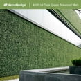 thumbnail image 4 of NatraHedge Premium Boxwood Privacy Mat Panels - Dense Backing for Maximum Coverage, UV Protected & Fire-Rated, Indoor/Outdoor Use, 12-Pack (33 SqFt, Dark Green), 4 of 6