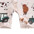 thumbnail image 6 of JUMEYU Boy Romper Newborn Baby Boy Clothes Short Sleeve Shirt Romper Jumpsuit Romper One-Piece Summer 0 3 6 9 12 18 24 Months (Red,12-18 Months), 6 of 6
