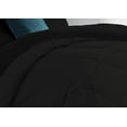 thumbnail image 5 of 5 Piece Luxury U Shape Pattern Comforter By D.N.G. BEDDINGS Set Premium Super Soft, 1000 Thread Count 100% Egyptian Cotton Twin/Twin XL Size Black Color, 5 of 9