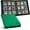 Emerald, variant on Toploader Binder with 9-Pocket Pages, Holds 288 "3×4" Rigid Toploader Hard Cases, Card Holder for Collectible Cards or Sports Cards, Durable Sleeves for Storage & Display (Black)