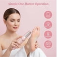 thumbnail image 4 of Silk 3 Pro Callus Remover Pedicure Wand for Feet, Portable Rechargeable Electric Foot File Dead Skin & Dry Callus Removal for Smooth Feet, Home Spa Foot Care Tool Ideal Gift (White), 4 of 9