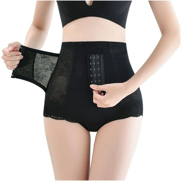 TIMIFIS Tummy Control Panties for Women Shapewear Butt Lifter Short High  Waist Trainer Corset Slimming Body Shaper Underwear for Women Plus Size 