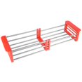 thumbnail image 2 of Stainless Steel Dish Drainer Rack Dish Rack, Sink Basket, Household Red, 2 of 8