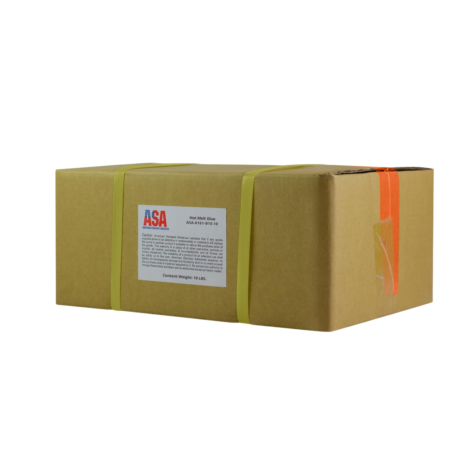 ASA 5/8" x 15" Hot Glue Sticks | Strong Bond for Packaging & Woodworking | 10 lb Pack (74 Sticks)