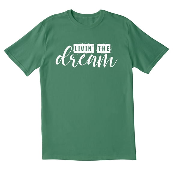 TotallyTorn Livin The Dream Novelty Sarcastic Funny Mens Graphic T Shirts
