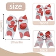 thumbnail image 2 of JoyBowie 4 pack 8 inch basketball cheer hair bows, glitter print grosgrain ribbon ponytail holders, 2 of 10