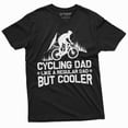 thumbnail image 3 of Cycling Dad T-Shirt Biker Father'S Day Father Sports T-Shirt Cool Dad Gift Idea Mens Tee (4X-Large Grey), 3 of 6