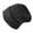 Black, variant on Diufon Unisex Knitted Warm Hat Winter Thickened Ear Covered Stretch Beanie Hats Outdoor Ski Cap for Women Men