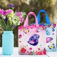 thumbnail image 4 of Wrapables Butterflies Gift Bags Non-Woven Reusable with Handles, Set of 8, 4 of 6